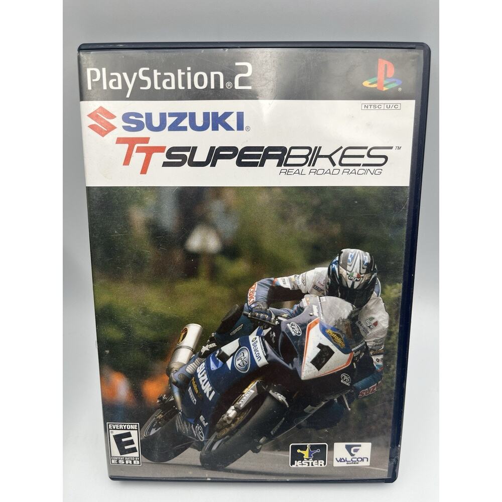 Suzuki TT Super Bikes: Real Road Racing - Playstation 2 PS2 Game - Tested